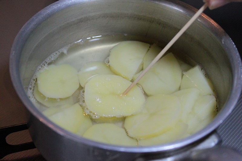 しいたけのじゃがチーズ焼き1